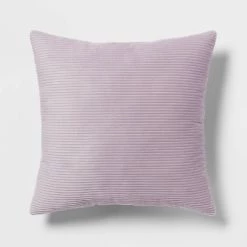 Square Plush Corduroy Decorative Throw Pillow - Room Essentials™ Light Purple -Room Essentials Sales Store GUEST 00182272 b07b 4030 84bd 7ea7c1a7ad44
