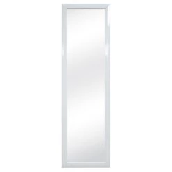 14.8" x 50.7" Over the Door Mirror - Room Essentials⢠White