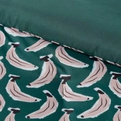 Microfiber Reversible Banana Print Comforter Dark Green - Room Essentials™ -Room Essentials Sales Store GUEST 032c1765 724a 4001 8e39 08421e300917
