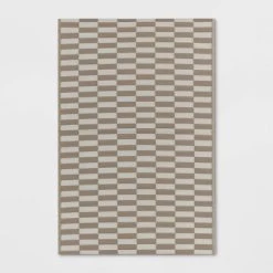 Broken Stripe Ancient Stone Rectangular Loomed Indoor Outdoor Accent Rug Tan - Room Essentials™ -Room Essentials Sales Store GUEST 03ec3b1c de5b 4931 b784 c7c8d3d82de3