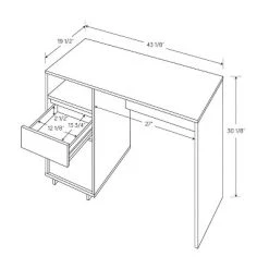 Writing Desk with Drawers - Room Essentials™ Espresso -Room Essentials Sales Store GUEST 0eb880e8 06e1 48ed be9e 42a32f341267
