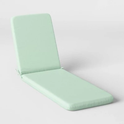 78"x22" Outdoor Chaise Lounge Cushion - Room Essentials™ Tan 6 78"x22" Outdoor Chaise Lounge Cushion - Room Essentials™ Tan - Image 6