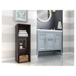 11" 3 Cube Organizer Shelf - Room Essentials™ Dark Brown