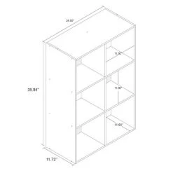 11" 6 Cube Organizer Shelf - Room Essentials™ Espresso -Room Essentials Sales Store GUEST 23bb23fc faa0 480e beca eadbe5bf7daa