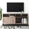 Mixed Material TV Stand for TVs up to 54" Gray - Room Essentials™ -Room Essentials Sales Store GUEST 2552f596 2768 4bc4 aab1 134bf6f8df44