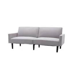 Futon Sofa with Arms - Room Essentials™ Charcoal Gray -Room Essentials Sales Store GUEST 2b193ae2 9ed2 4875 9fd3 abc3a3bd3499