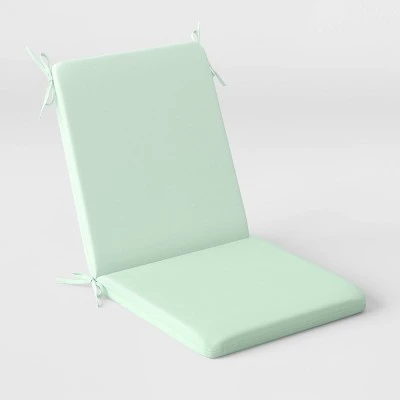 43"x20" Outdoor Chair Cushion - Room Essentials™ Fern Shower Green 6 43"x20" Outdoor Chair Cushion - Room Essentials™ Fern Shower Green - Image 6