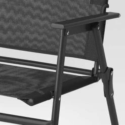 Sling Folding Chair - Black - Room Essentials™ -Room Essentials Sales Store GUEST 2c4e5148 f5b5 4157 b182 914e4947dcbb