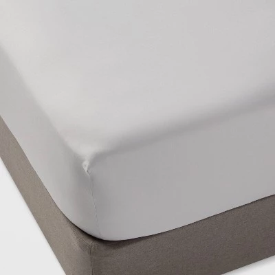 Full 4pk Fitted Sheet Gray - Room Essentials™ 1 Full 4pk Fitted Sheet Gray - Room Essentials™