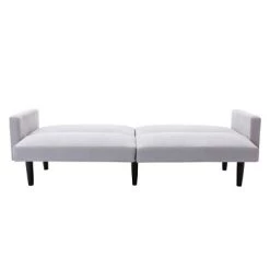 Futon Sofa with Arms - Room Essentials™ Charcoal Gray -Room Essentials Sales Store GUEST 32b3a463 56c1 4a93 a8f9 f3a5a77d8f1d