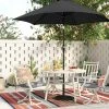 9' Round Outdoor Patio Market Umbrella with Black Pole - Room Essentials™ -Room Essentials Sales Store GUEST 33ab0b11 6fa1 4a7b 96a4 1fbdb6a5eb7a