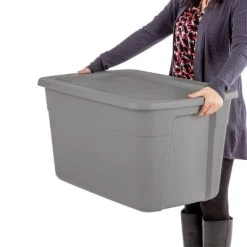 30gal Storage Tote Gray - Room Essentials™ -Room Essentials Sales Store GUEST 3a15bd6e 476b 49ea a8a2 f110e1bd509e