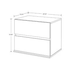 2 Drawer Modular Nightstand White - Room Essentials™ -Room Essentials Sales Store GUEST 3a4737e7 4084 4aa8 9faa fdad66f90a9c