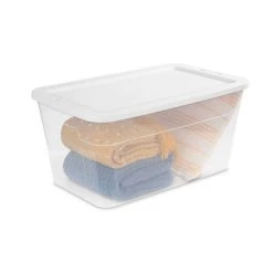 90qt Clear Storage Box White - Room Essentials™ 16 90qt Clear Storage Box White - Room Essentials™ -Room Essentials Sales Store GUEST 3b920559 849b 42e9 aaae 1dae4d0d6b21