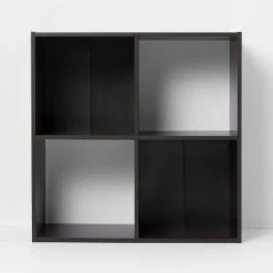 4 Cube Decorative Bookshelf - Room Essentials™ Brown -Room Essentials Sales Store GUEST 3c599b9d 7485 4e6b 84e3 28bd273b12fe
