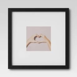 Set of 9 Gallery Frame Set 10" x 10" Matted to 5" x 5" Black - Room Essentials™ -Room Essentials Sales Store GUEST 402ddbeb 4a04 4aaf 8256 e361f9fa7418