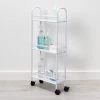 Narrow Storage Cart White - Room Essentials™ -Room Essentials Sales Store GUEST 4654677f 9c41 4946 aa06 15c28639ad57