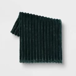 Ribbed Plush Throw Blanket - Room Essentials™ Dark Green 12 Ribbed Plush Throw Blanket - Room Essentials™ Dark Green -Room Essentials Sales Store GUEST 4bc1581a 6df1 4696 a55a 765914001dee