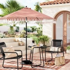 3pc Metal Patio Bistro Set, Outdoor Furniture Set - Black - Room Essentials™