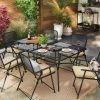 6 Person Metal Mesh Rectangle Patio Dining Table, Outdoor Furniture - Room Essentials™ 7 6 Person Metal Mesh Rectangle Patio Dining Table, Outdoor Furniture - Room Essentials™ -Room Essentials Sales Store GUEST 500c8956 bc2d 4188 acfc 3396c81b7718
