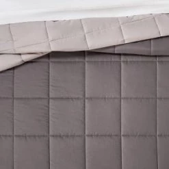 Reversible Microfiber Solid Comforter - Room Essentials™ Black/dark Gray 10 Reversible Microfiber Solid Comforter - Room Essentials™ Black/dark Gray -Room Essentials Sales Store GUEST 57bac708 ef7a 48d2 ba84 1ee615248305