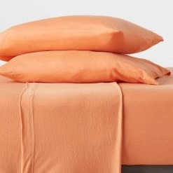 Solid Jersey Sheet Set - Room Essentials™ Heather Tan