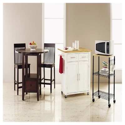 Microwave Cart - Black - Room Essentials™ 1 Microwave Cart - Black - Room Essentials™