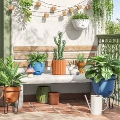 Iron Indoor Outdoor Plant Stand Black - Room Essentials™