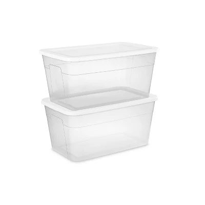 90qt Clear Storage Box White - Room Essentials™ 10 90qt Clear Storage Box White - Room Essentials™ - Image 10