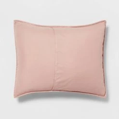 Standard Garment Washed Microfiber Quilt Sham Light Pink - Room Essentials™ 5 Standard Garment Washed Microfiber Quilt Sham Light Pink - Room Essentials™ -Room Essentials Sales Store GUEST 5c6bc890 0027 41ca b5bf a800bc751a0b