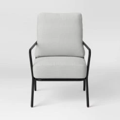 2pc Metal Mesh Outdoor Patio Chairs with Double Cushions, Club Chairs Black - Room Essentials™ -Room Essentials Sales Store GUEST 6203c9a7 1e22 46a2 8ec3 0f040d1356ca