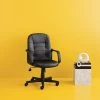 Office Chair Bonded Leather Black - Room Essentials™ -Room Essentials Sales Store GUEST 63d4d57c 4e56 4f65 ac5f 6ad317bed7f8