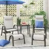 5pc Adjustable Back Patio Chat Set - Gray - Room Essentials™ -Room Essentials Sales Store GUEST 64b83f49 77db 42fb 922a 62f7e429047a
