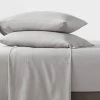 Full Garment Washed Microfiber Solid Sheet Set Gray - Room Essentials™ -Room Essentials Sales Store GUEST 6714a9c2 6540 4945 b25f d8fe8d325866