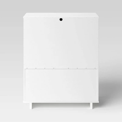 Modern 4 Drawer Dresser - Room Essentials™ Espresso 4 Modern 4 Drawer Dresser - Room Essentials™ Espresso - Image 4