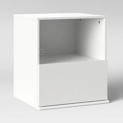 1 Drawer Modular Nightstand White - Room Essentials™ 2 1 Drawer Modular Nightstand White - Room Essentials™ - Image 2
