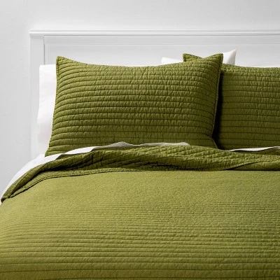 Garment Washed Micrfiber Quilt Collection - Room Essentials™ 1 Garment Washed Micrfiber Quilt Collection - Room Essentials™