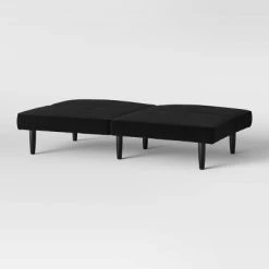 Futon Sofa Black - Room Essentials™ -Room Essentials Sales Store GUEST 6c62f053 3027 46c6 bd53 7da42197ef85