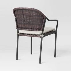 3pc Wicker Bistro Set with Cushions - Dark Brown - Room Essentials™ -Room Essentials Sales Store GUEST 6c91a52d 24e8 4e7b bca7 7f03e76fb207