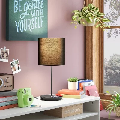 Stick Table Lamp - Room Essentials™ White 2 Stick Table Lamp - Room Essentials™ White - Image 2