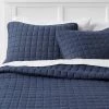 Standard Jersey Quilt Sham - Room Essentials™ Navy