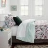 Microfiber Reversible Floral Print Comforter Light Purple/Mint Green - Room Essentials™ -Room Essentials Sales Store GUEST 7beae34a 62c7 48ee abcf 694efcee35df