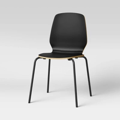 Bentwood Stacking Dining Chairs - Room Essentials™ White 2 Bentwood Stacking Dining Chairs - Room Essentials™ White - Image 2