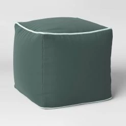 Color Block with Contrast Piping Pouf - Room Essentials™ Pink Metal/byz Bronze -Room Essentials Sales Store GUEST 7e02e945 3b73 47df 947f 54e67addf13b