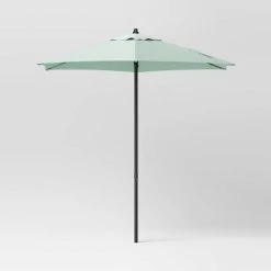 7.5' Round Outdoor Patio Market Umbrella - Room Essentials™ Mint 19 7.5' Round Outdoor Patio Market Umbrella - Room Essentials™ Mint -Room Essentials Sales Store GUEST 8364a3ee aa71 43fd 80b0 78a7294e34b6