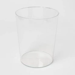 Solid Bathroom Wastebasket Clear - Room Essentials™ -Room Essentials Sales Store GUEST 87f57028 7fd8 4860 9d4f 771ba4afcb7b