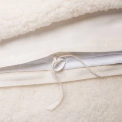 50"x70" Sherpa Weighted Blanket with Removable Cover - Room Essentials™ Gray