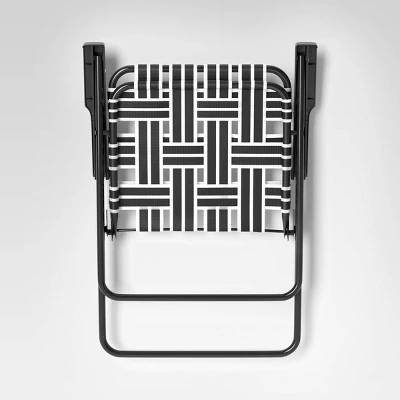 Web Strap Patio Chair - Room Essentials™ White 5 Web Strap Patio Chair - Room Essentials™ White - Image 5