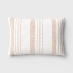 Textured Yarn Dyed Cotton Lumbar Throw Pillow - Room Essentials™ Terracotta -Room Essentials Sales Store GUEST 8c6b49a8 d7d7 4252 a594 3801fe191a85