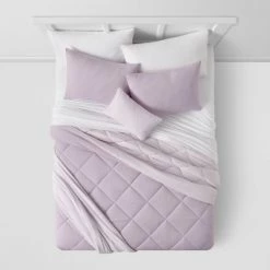 Solid Microfiber Reversible Decorative Bed Set with Throw - Room Essentials™ White -Room Essentials Sales Store GUEST 8d88b1a5 bacb 400d bff9 2871bf646785